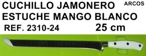 CUCHILLO JAMONERO 2310-24 M-BLANCO ARCOS
