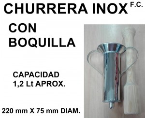 CHURRERA INOX C-BOQUILLA F.C