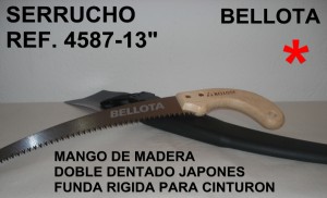 SERRUCHO DENTADO JAPONES REF 4587-13 BELLOTA