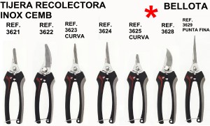 TIJERAS RECOLECTORAS INOX BELLOTA