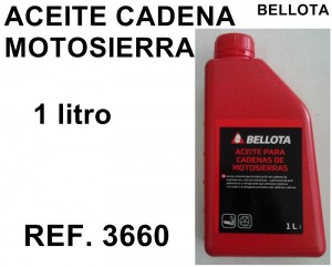 ACEITE CADENA MOTOSIERRA BELLOTA