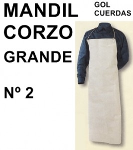 MANDIL CORZO GOL CUERDAS