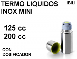 TERMO LIQUIDOS INOX MINI IBILI