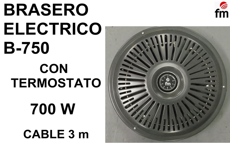 Ferretería El Faro  BRASERO ELECTRICO B-750