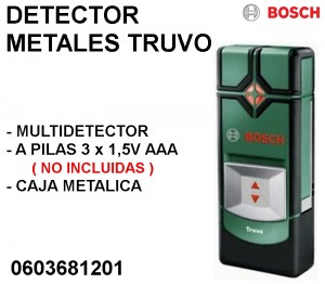 DETECTOR METALES TRUVO BOSCH