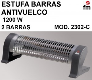 ESTUFA BARRAS ANTIVUELCO FM