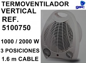 TERMOVENTILADOR VERTICAL GSC